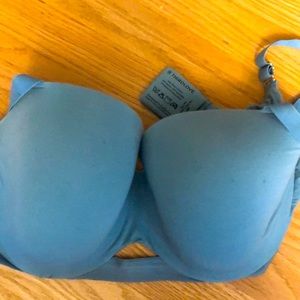 ThirdLove teal 24/7 t shirt bra 38F